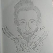 Mi Proyecto del curso: Retrato en caricatura con grafito. Animation project by isaisa18 - 03.31.2020