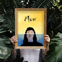 Retrato de Gabi Monge (Cantante y compositora de Mow). Un progetto di Illustrazione tradizionale e Illustrazione digitale di Guillermo García - 31.03.2020