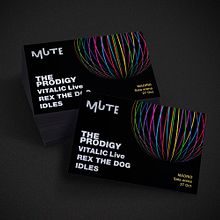 Propuesta para el Festival Mute. Un proyecto de Diseño gráfico, Creatividad y Diseño de carteles de Irati Suaga Burdain - 31.03.2020