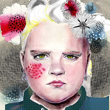 My final project in Illustrated Portrait in Watercolor course. Graphic Design, and Traditional illustration project by itsnicemail - 03.31.2020