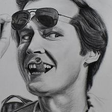 Mi Proyecto del curso: Retrato realista con lápiz de grafito. Traditional illustration project by Delia Sesma Galipienzo - 03.31.2020