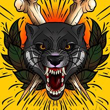 Mi Proyecto del curso: Diseño e ilustración digital de tatuajes con Procreate. Een project van Digitale tekening y  Tatoeageontwerp van Adrián Gutierrez Aguerri - 31.03.2020
