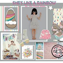 SHE'S LIKE A RAINBOW. Shoe Design project by Ana Pericás Brines - 03.31.2020
