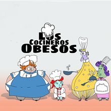 Los cocineros obesos . Digital Illustration project by Erika Moncca Arauco - 03.31.2020