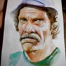 Mi Proyecto del curso: Cuaderno de retratos en acuarela. Projekt z dziedziny  Sztuki piękne użytkownika Ariel Nieme - 01.04.2020