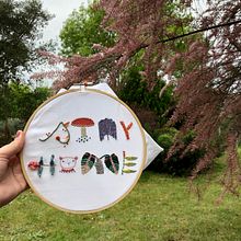 Meu projeto do curso: Introdução ao bordado com relevo. Embroider project by Rita Garcia - 04.01.2020