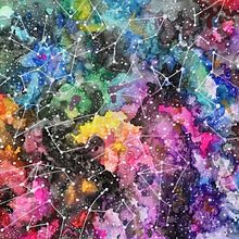 Mi Proyecto del curso: Técnicas modernas de acuarela. Galaxias. Un progetto di Disegno artistico di Virginia Pavón - 13.04.2020