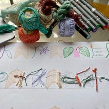 Mi Proyecto del curso: Introducción al bordado en relieve. Un progetto di Ricamo di Marcela Straguzzi - 01.04.2020