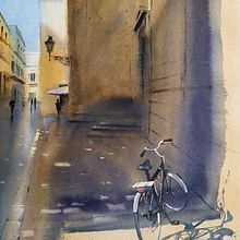 Lecce, Italy. Painting project by Ekaterina Chistiakova - 04.01.2020