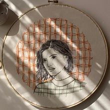 Mi Proyecto del curso: Creación de retratos bordados. Projekt z dziedziny  Haft użytkownika paulina - 06.04.2020