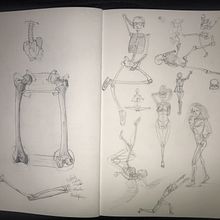 Mi Proyecto del curso: Dibujo anatómico para principiantes. Sketching project by girottysepulveda - 04.02.2020