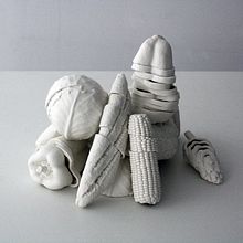 Naturaleza Muerta I. Premio Nacional de Cerámica NACE. Navarrete, La Rioja.. Un progetto di Belle arti, Ceramica, Scultura e Creatività di Carlos Martínez - 02.04.2020