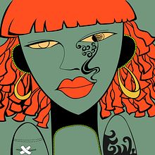 the color of myself Ein Projekt aus dem Bereich Digitale Illustration von qunhui nie - 02.04.2015