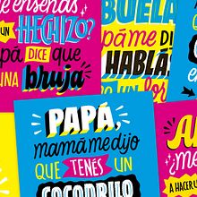 Campaña gráfica para Cartoon Network. Lettering projeto de Caro Marando - 02.04.2020