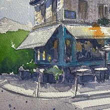 Chez Julien - My project in Architectural Sketching with Watercolor and Ink course. Drawing, and Watercolor Painting project by rezza - 04.02.2020
