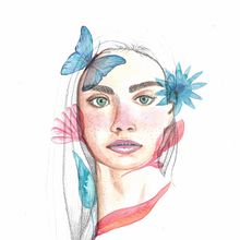 Mi Proyecto del curso: Retrato ilustrado en acuarela. Traditional illustration project by Ana Marco - 04.02.2020