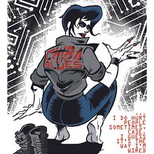 Molly (Neuromancer). Creativit, Character Design, Traditional illustration, and Digital Illustration project by Alberto Peral Alcón - 04.02.2020