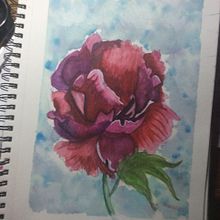 My first flower. Un progetto di Illustrazione tradizionale di Joshaun Parker-Williams - 03.04.2020
