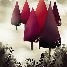 Winter Color . Desen digital de Marian Rodríguez - 04.03.2020