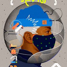 'Posted' / Shelter-In Series.. Traditional illustration project by Samuel Rodriguez - 04.03.2020