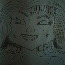 Retrato em lápis Sofia- semi-cópia . Un proyecto de Animación de personajes, Creatividad, Creatividad con niños, Dibujo a lápiz y Dibujo de Retrato de octaviaguerreiro - 03.04.2020