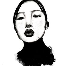 Black Universe. Un proyecto de Dibujo, Dibujo a lápiz, Dibujo artístico, Dibujo de Retrato, Dibujo digital, Ilustración tradicional e Ilustración digital de Guaji - 03.04.2020