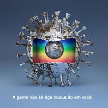 GLOBO-vírus. Projekt z dziedziny 3D, Projektowanie postaci, Trad, c i jna ilustracja użytkownika Fabricio Marques - 03.04.2020