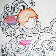 My Underwater Dream World. Un proyecto de Dibujo artístico, Concept Art, Creatividad, Dibujo e Ilustración tradicional de Olga Sotiriadou - 04.04.2020
