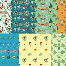 Mi Proyecto del curso: Diseño de patrones ilustrados. Projekt z dziedziny  użytkownika Stéphanie Weppelmann - 04.04.2020