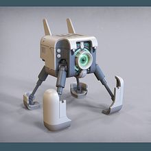 Mi Proyecto del curso: Introducción al modelado hard surface. Un proyecto de 3D de Victoria Passariello Fontiveros - 04.04.2020