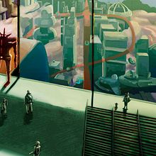 Concept estación . Sketching, Concept Art, Stor, and telling project by Daniel Crespo Saavedra - 04.04.2020