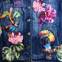 Bird's Garden . Un proyecto de Artesanía, Bellas Artes, Bordado, Diseño y Diseño de moda de Ana María Restrepo - 04.04.2020