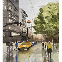 Mi primer paisaje urbano. . % Juan Luna Ramirez tarafından hazırlanan Sulubo, Ve a Resim projesi - 04.04.2020