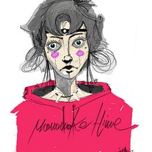 Mononoke Hime 2020. Traditional illustration project by Iñaki F. R. - 04.02.2020