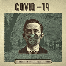 COVI-19 (No salgas sin mascarilla por favor). Un progetto di Design, Graphic design e Illustrazione tradizionale di Daniel Llamoja - 05.04.2020