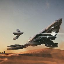 Mi Proyecto del curso: Diseño y modelado de una nave sci-fi en 3D. 3D, 3D Modeling, and 3D Design project by Maximiliano Hache - 04.05.2020