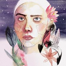 Mi Proyecto del curso: Retrato ilustrado en acuarela. Un proyecto de Bellas Artes, Dibujo, Dibujo a lápiz, Dibujo artístico, Dibujo de Retrato, Dibujo digital, Pintura, Pintura a la acuarela y Retoque fotográfico de Alejandro Calvo Madrazo - 05.04.2020