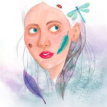 Mi Proyecto del curso: Retrato ilustrado en acuarela 1. Projekt z dziedziny Portret i Malowanie akwarelą użytkownika esmolkac - 05.04.2020