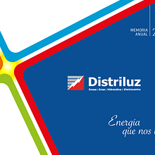 Memoria Distriluz. Editorial Design project by Sofía Maya - 07.01.2018