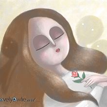 Sleeping Beauty. Un progetto di Disegno digitale, Illustrazione digitale e Pittura digitale di lovelyowlie_1 - 05.04.2020