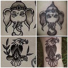 Mi Proyecto del curso: Tatuaje para principiantes. Tattoo Design project by Paula Carrillo Florez - 04.06.2020