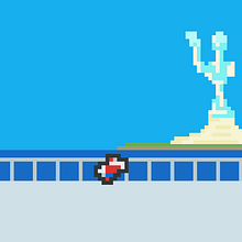 polandball. 2D Animation project by Paul R. Sique - 04.06.2020