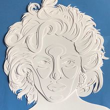 Mi Proyecto del curso: Retratos 3D con capas de papel - Madonna  Ein Projekt aus dem Bereich Architektur von triasandrea1 - 05.04.2020