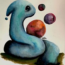 Mi Proyecto del curso: Técnicas modernas de acuarela. Un proyecto de Dibujo, Pintura y Pintura a la acuarela de Sebastian Macias Ibarra - 05.04.2020