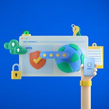 Astra Website Illustrations. 3D, Character Design, and Traditional illustration project by Emmanuel Villalobos - 04.06.2020