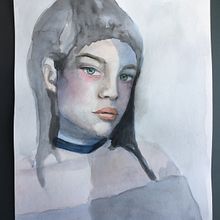 Nuevo proyecto de @gemagemación. Realizado a acuarela. LAURA, sitio en Etsy: Gemailustra. Watercolor Painting project by Gema Alvaro - 04.06.2020