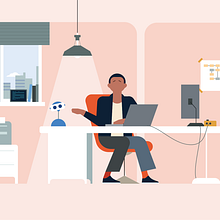 Linkedin - Salary Tool. Un proyecto de Ilustración tradicional y Motion Graphics de Dani Montesinos - 06.06.2019