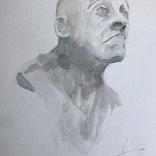 Mi Proyecto del curso: Retrato artístico en acuarela. Un proyecto de Arquitectura de Adrián Exeni - 06.04.2020