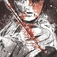 Retrato de Aria Stark. Un progetto di Disegno, Illustrazione tradizionale e Illustrazione digitale di Day del Cerro - 06.01.2020