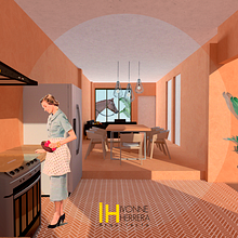 Mi Proyecto del curso: Representación gráfica de proyectos arquitectónicos. Un projet de Architecture de Ivonne Herrera - 07.04.2020